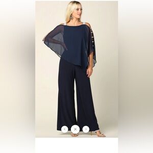 Elegant Navy Jumpsuit